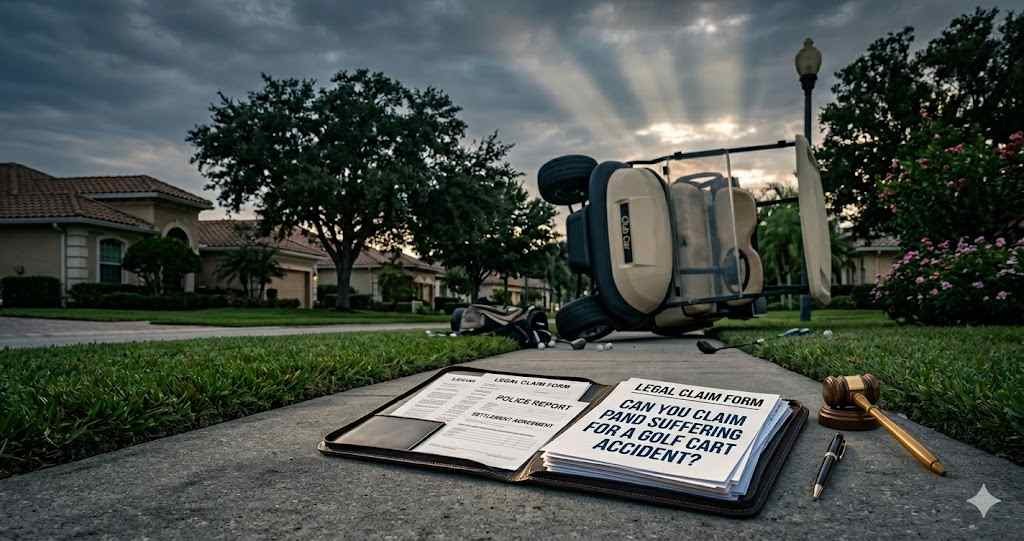 Can You Claim Pain and Suffering for a Golf Cart Accident? Can You Claim Pain and Suffering After Golf Cart Accident