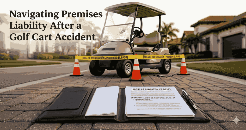 Navigating Premises Liability After a Golf Cart Accident