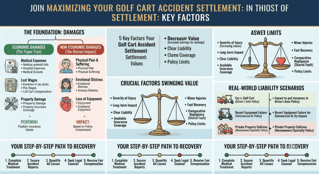 Average Golf Cart Accident Settlement Amount