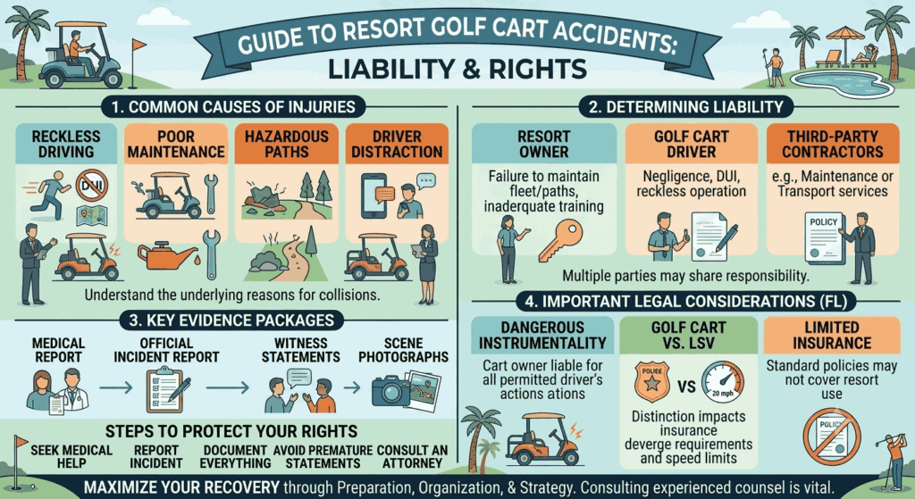Golf Cart Accident at a Resort Your Legal Rights
