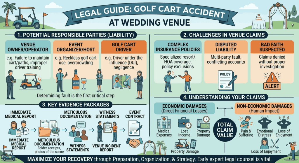 Golf Cart Accident at a Wedding Venue Guide