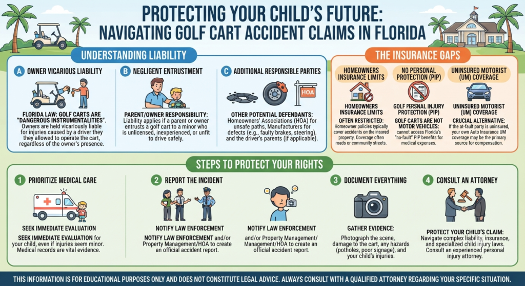 Child Injured in Golf Cart Accident Guide