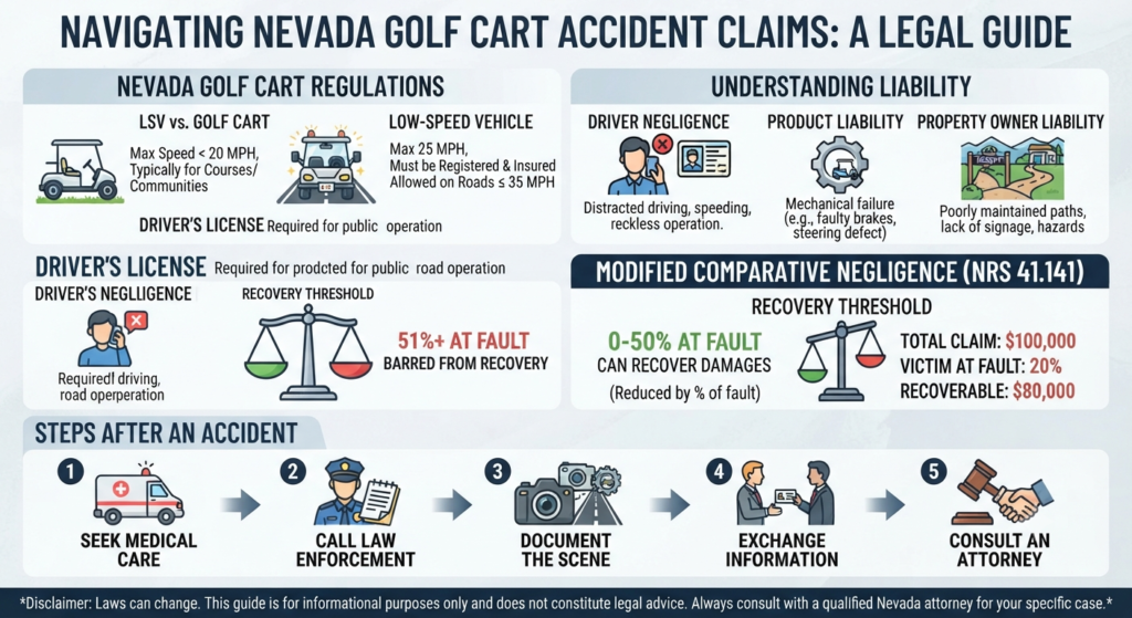 Nevada Golf Cart Accident Lawsuit Guide